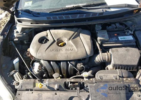 2013 Hyundai Elantra Gls z USA, uszkodzony, nr VIN 5NPDH4AE3DH425720